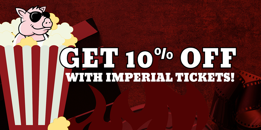 Get 10% Off With Imperial Tickets!